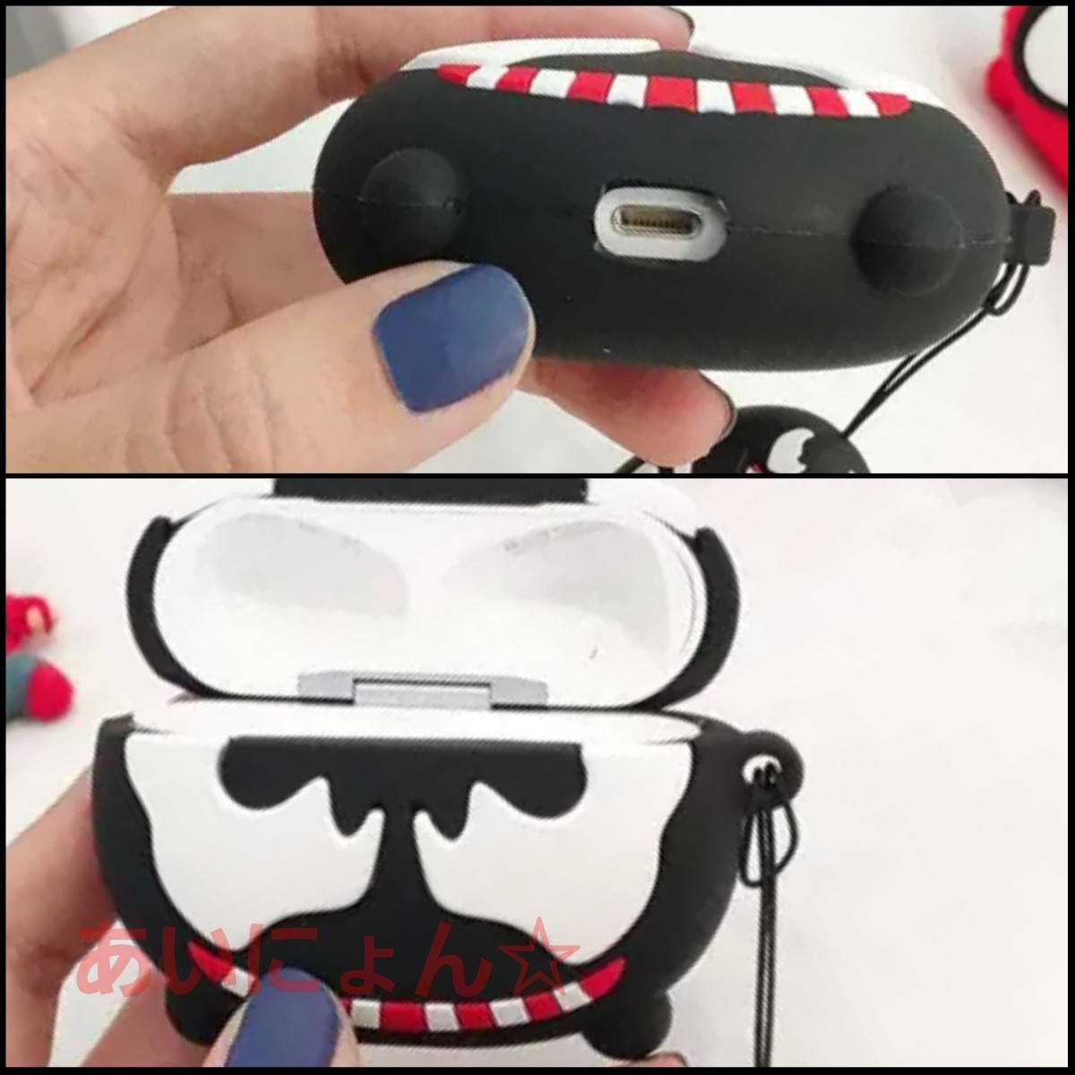 VENOM airpods ケース エアポッズ ヴェノム PRO プロ カバー