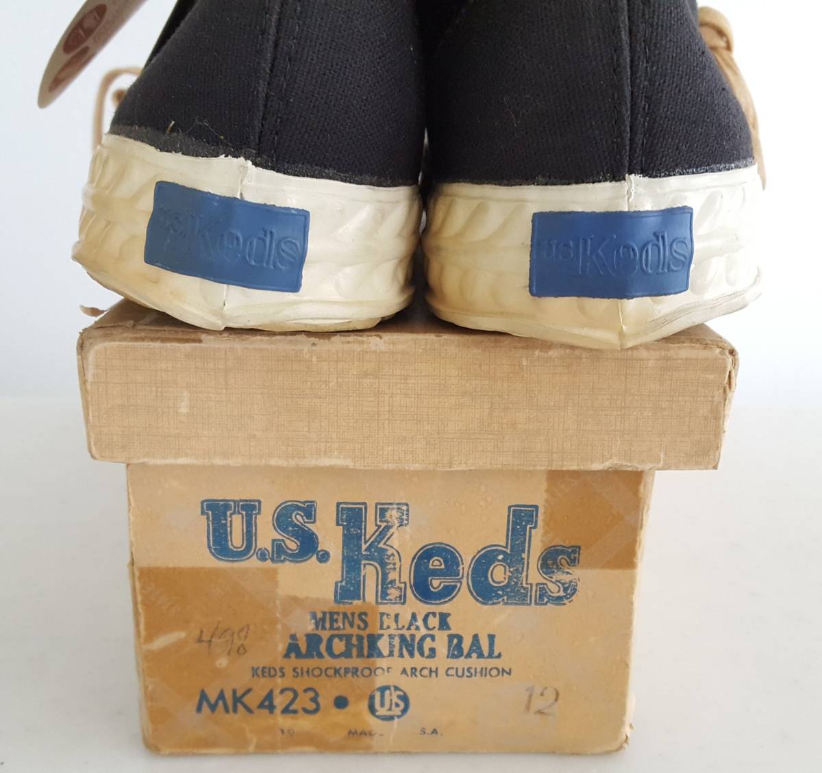 1940s USA производства [ неиспользуемый товар ] US Keds US12 Vintage 40s usa NOS uskez