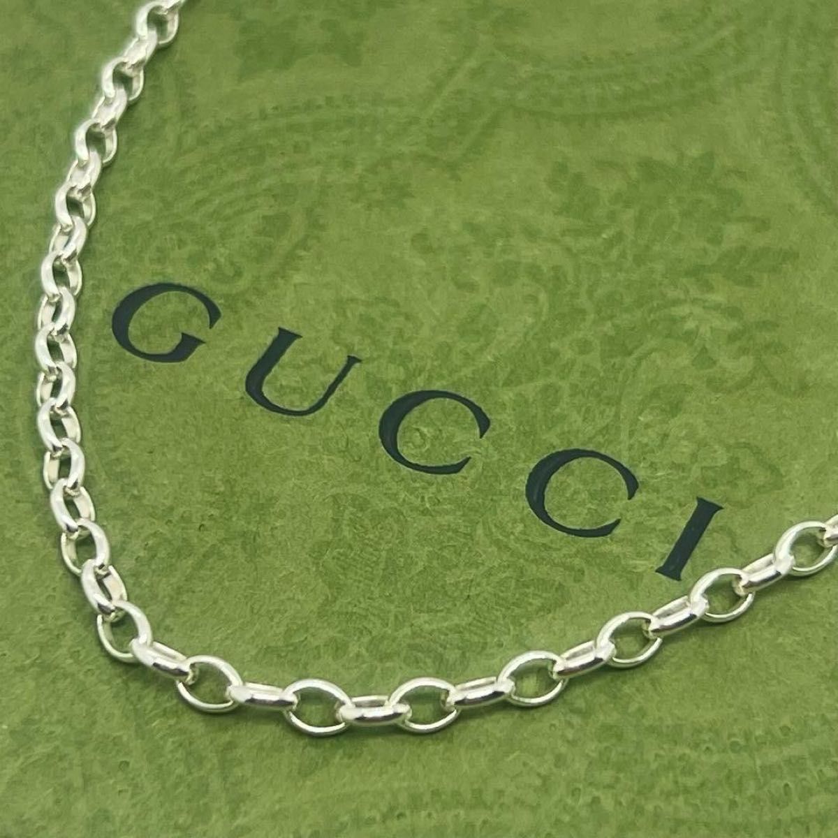 GUCCI グッチ ネックレス あずきチェーン 55cm GUCCI あずき チェーンのみ 55cm ネックレス 0132a40|Yahoo