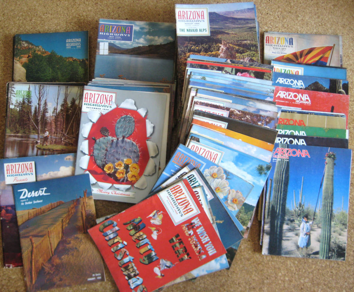 新品即決 ARIZONA アンティーク アメリカ アリゾナハイウェイ HIGHWAYS 外国語雑誌