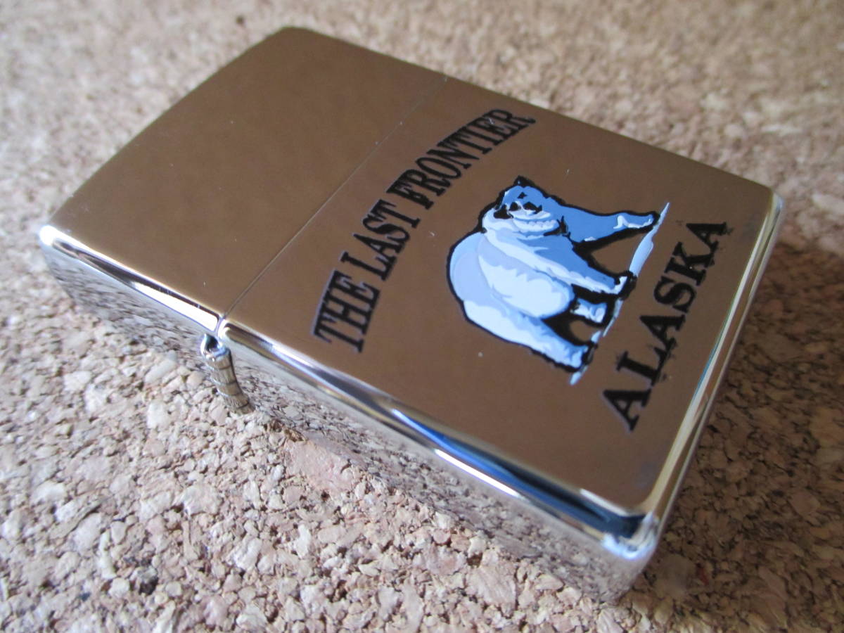 ZIPPO 『THE LAST FRONTIER ALASKA アラスカ Polar bear ポーラーベア