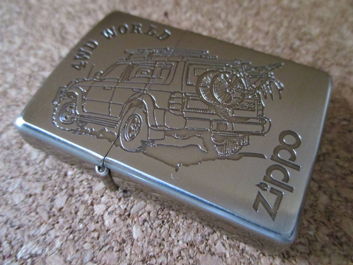 Zippo "4WD World" июнь 1994 г. Четырех -шах -див.