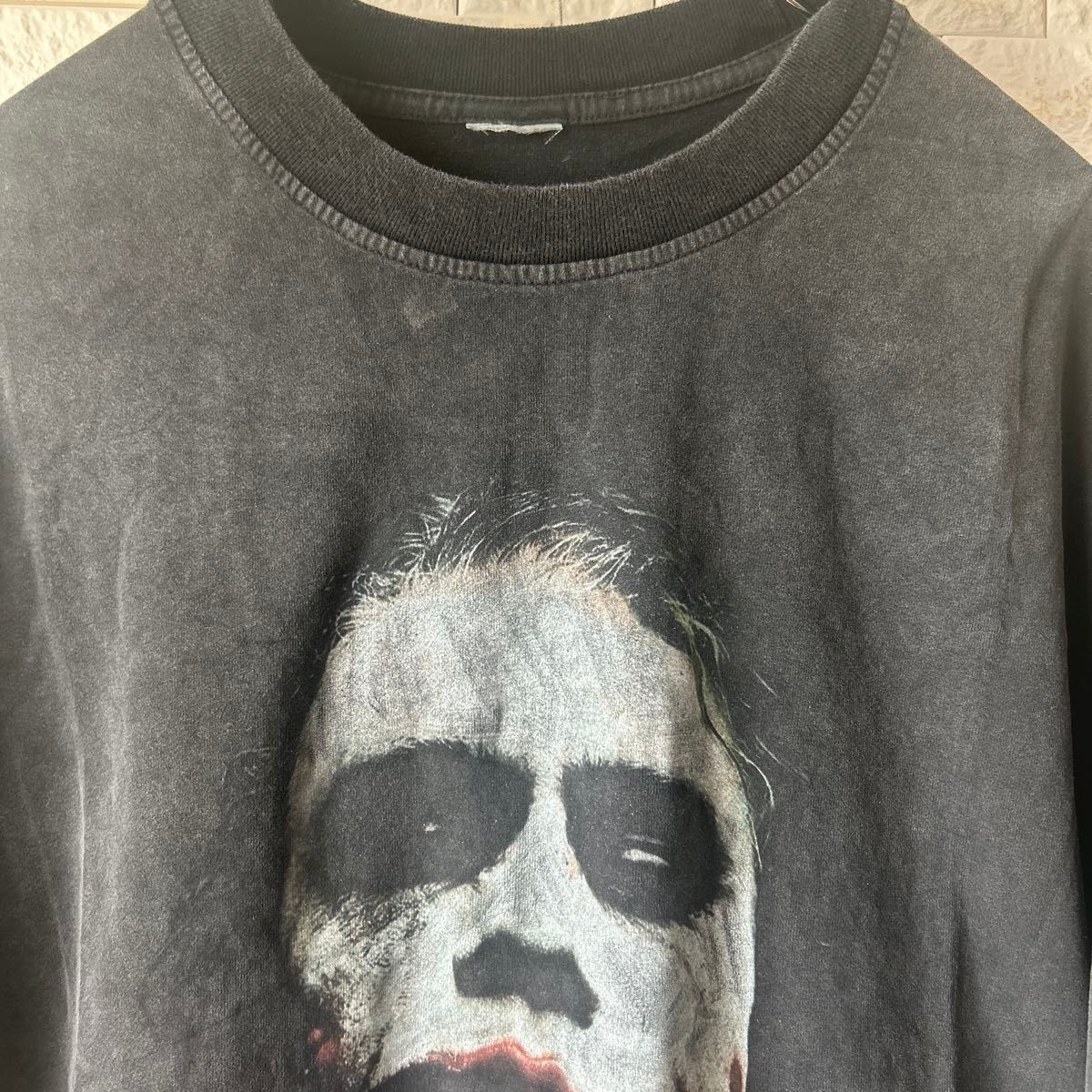 ダークナイト ヴィンテージ加工オーバーサイズTシャツ ジョーカー tシャツ オーバーサイズtシャツ USED Tシャツ XL