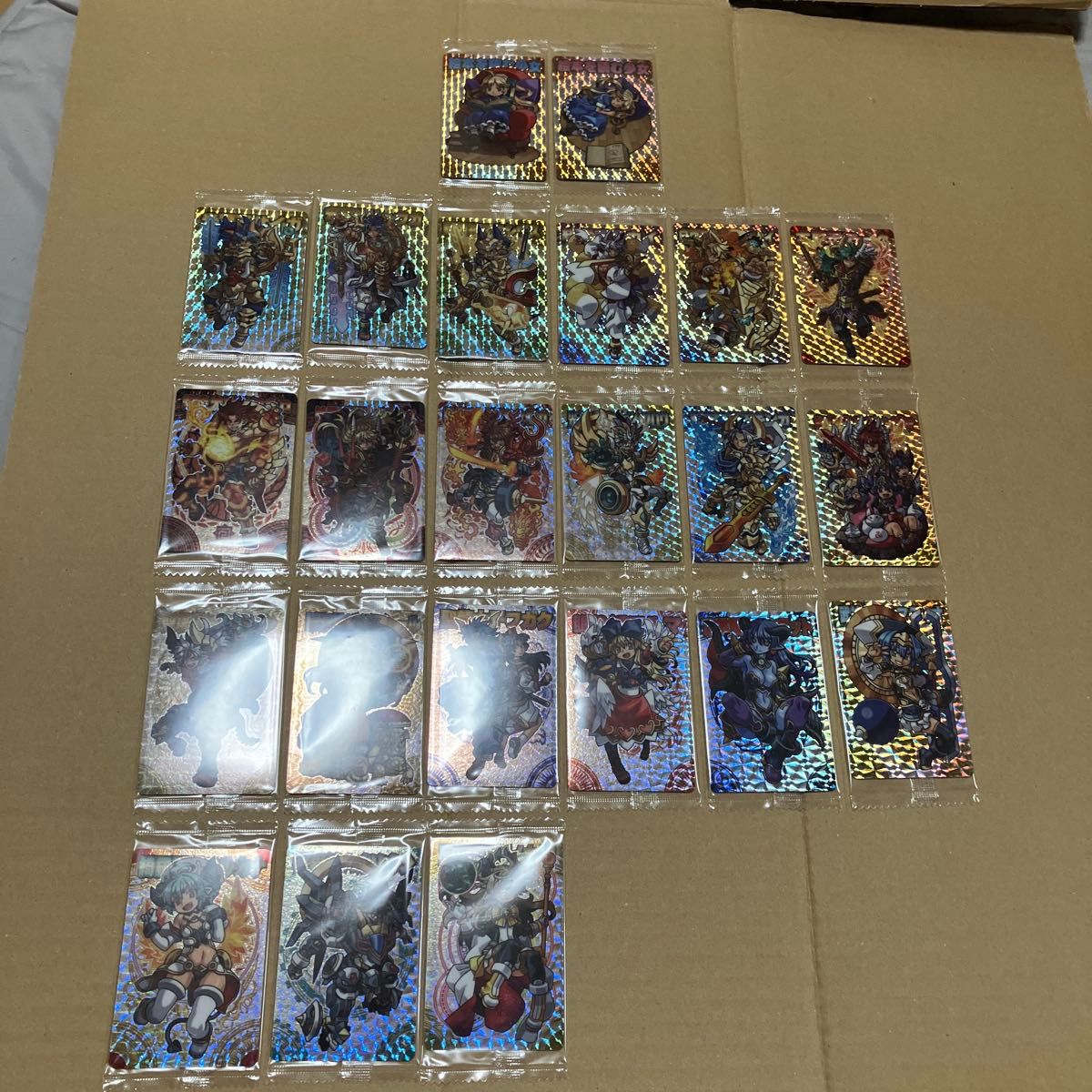 神羅万象チョコ 界顧録 セミコンプ 24枚 未開封品 ファイルに