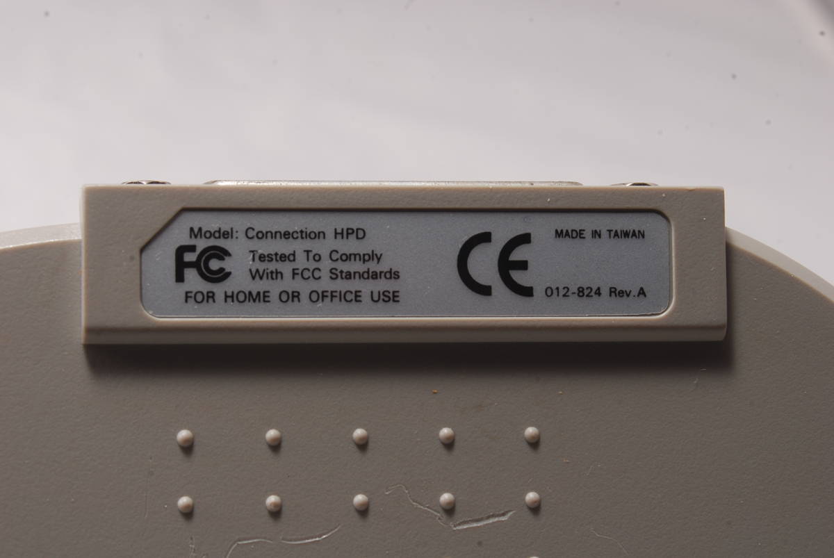 ◆希少◆FCC Standards connection HPD SCSI+シプリンタ→プリンタ AC無 動作未確認 4163_画像3