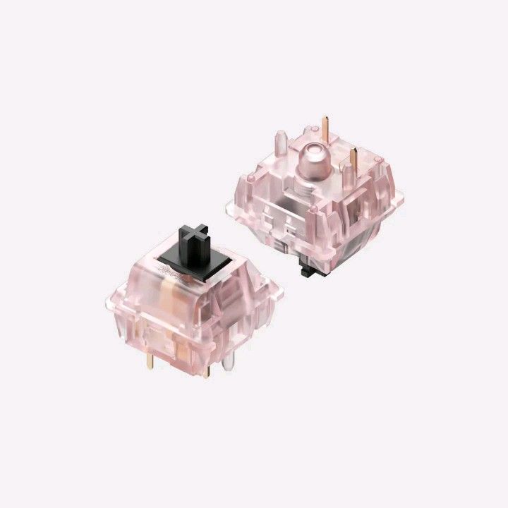 Gateron×NuPhy Rose Glacier タクタイルスイッチ 60個