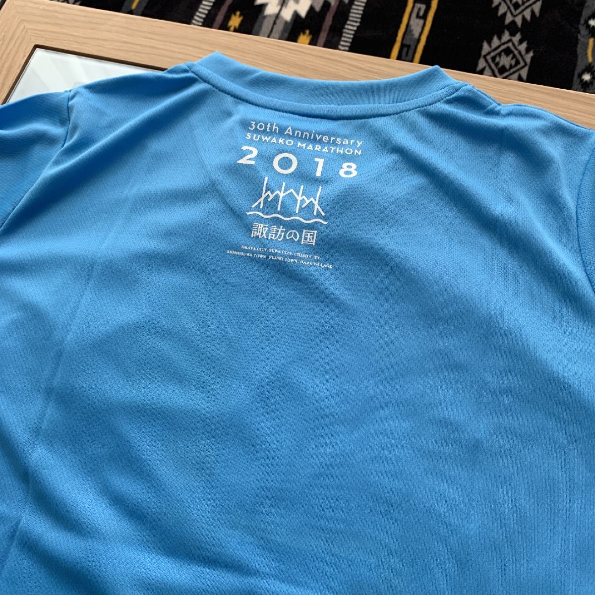 2018諏訪湖マラソン ミズノ製Tシャツ