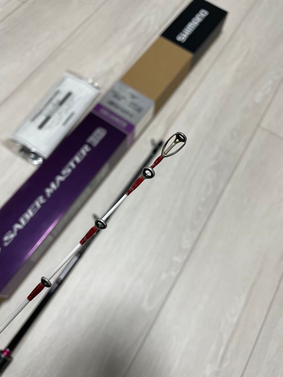 美品 SHIMANO SABER MASTER BB 82MH180 ロッド SHIMANO SABER MASTER BB 82MH180 船テンヤタチウオ ロッド