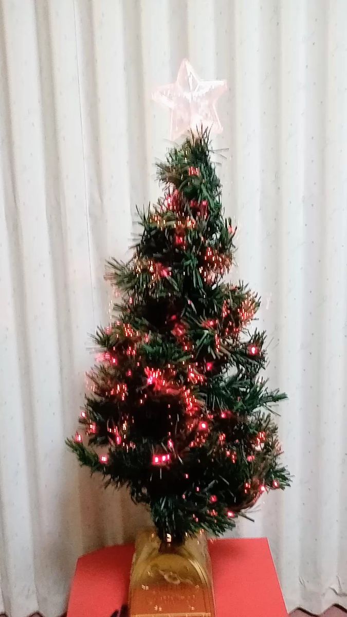 光ファイバーツリー クリスマスツリー ファイバーツリー クリスマス飾り オーナメント 約90cmサイズ