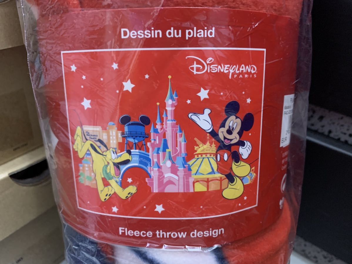 ディズニーランド パリ ブランケット disneyland paris ミッキー ミニー 毛布