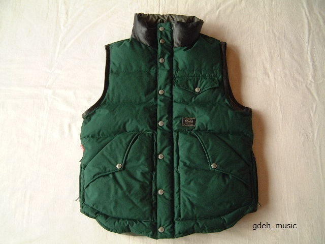 THE FOOL DOWN VEST green M( Lost control )