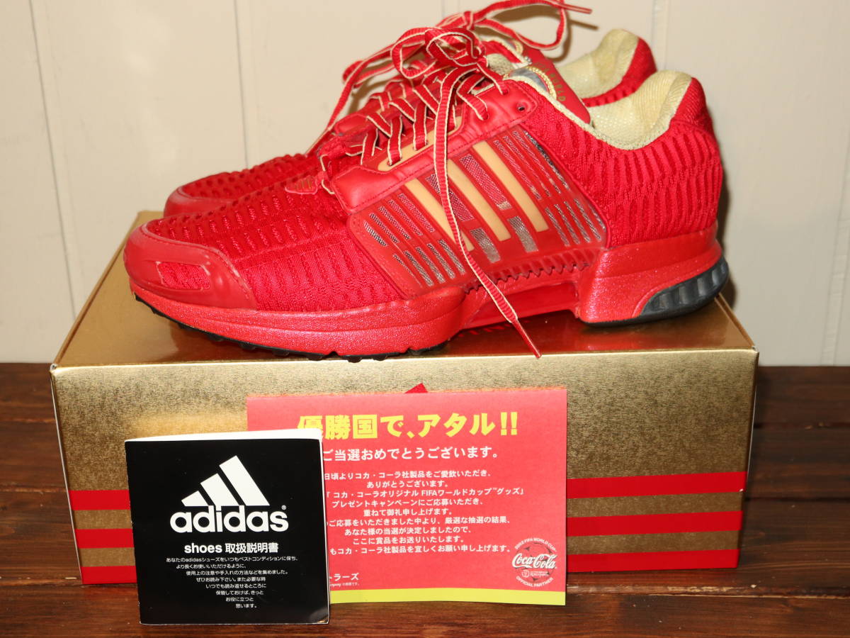 2002年製　デッドストック　アディダス　adidas　クライマクール　CLIMA COOL COKE　日韓ワールドカップ　／　World Cup　Coca　Cola