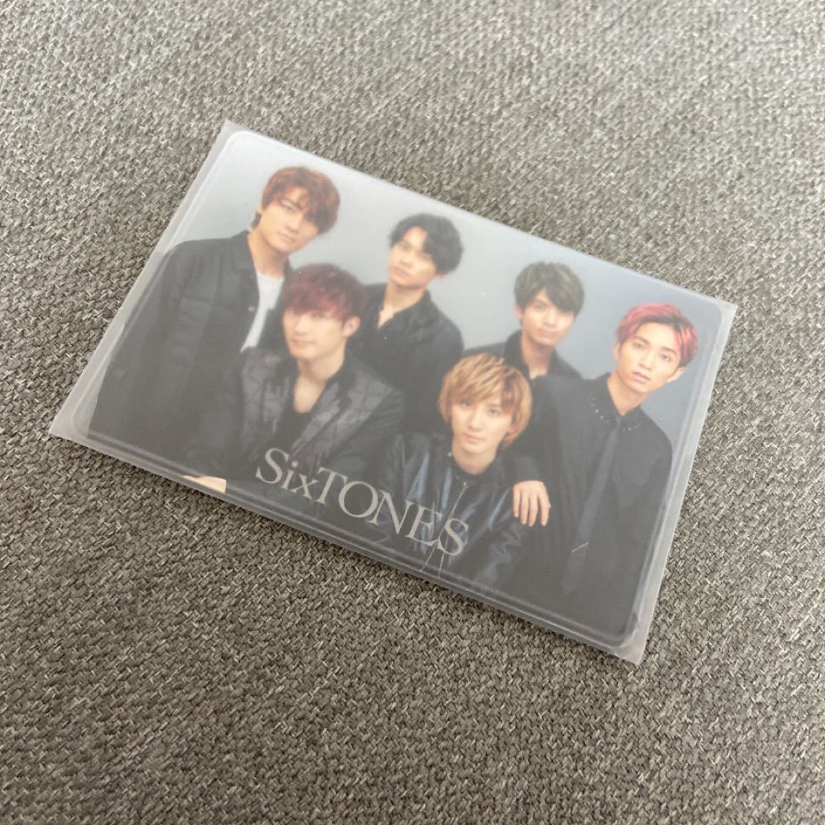 Paypayフリマ Sixtones 入会特典 会員証ケース