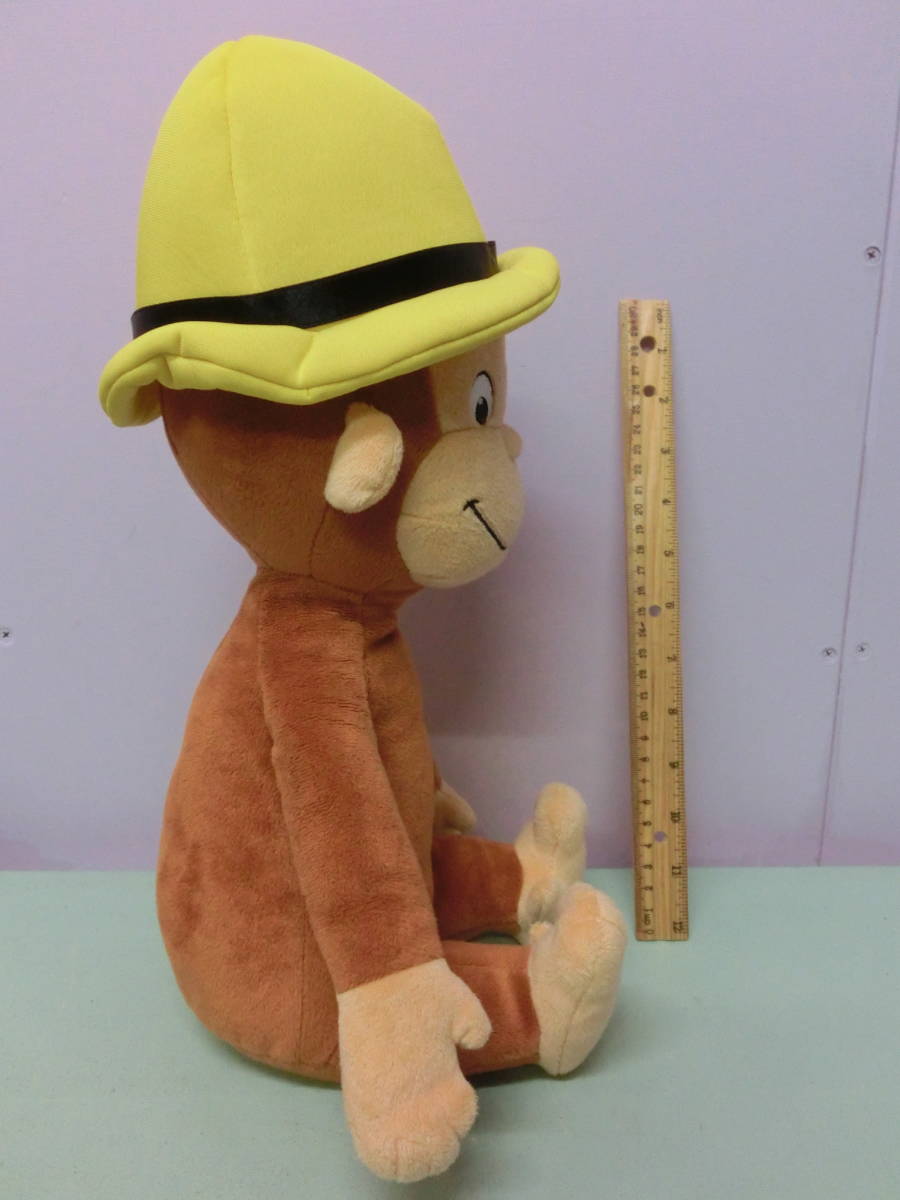 おさるのジョージ キュリアスジョージ 35㎝ ぬいぐるみ人形 Curious George ひとまねこざる 子猿 黄色い帽子サル stuffed toy Plush
