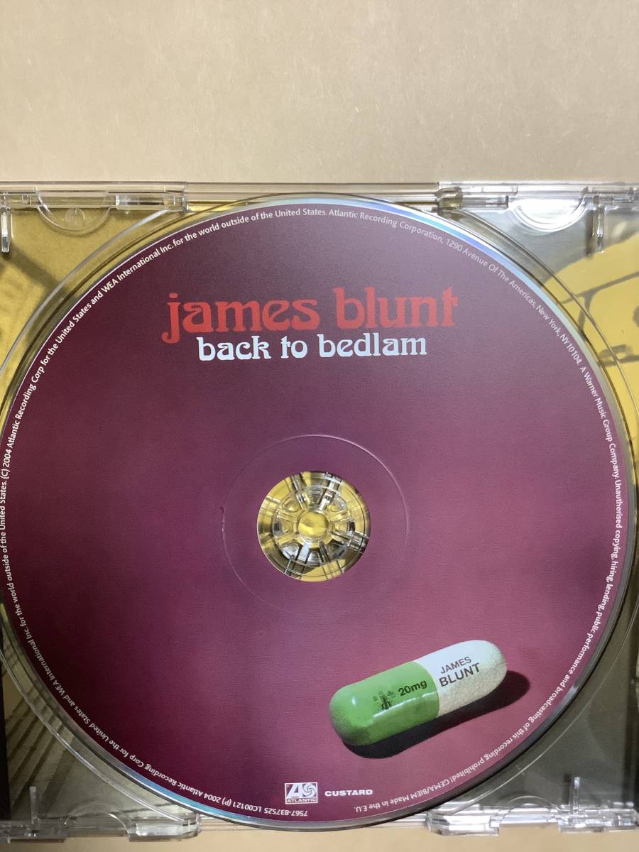 送料無料 ジェームス ブラント「BACK TO BEDLAM」輸入盤