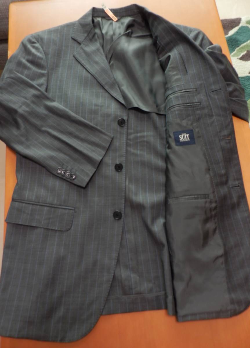 SUIT COMPANY スーツカンパニー REDA イタリア製 生地 高級良質スーツ スーパー120 ウール 6ドロップ スーツ 正規店購入品 46_画像2