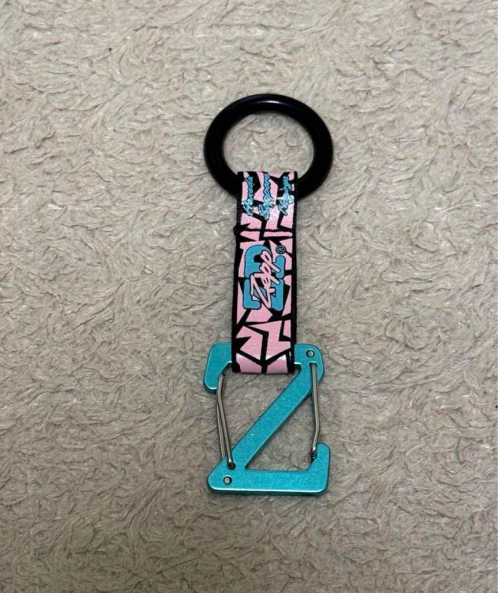 ZEPP ライブハウス ペットボトルホルダー カラビナ Zepp ドリンクホルダー Z ブルー ペットボトルホルダー