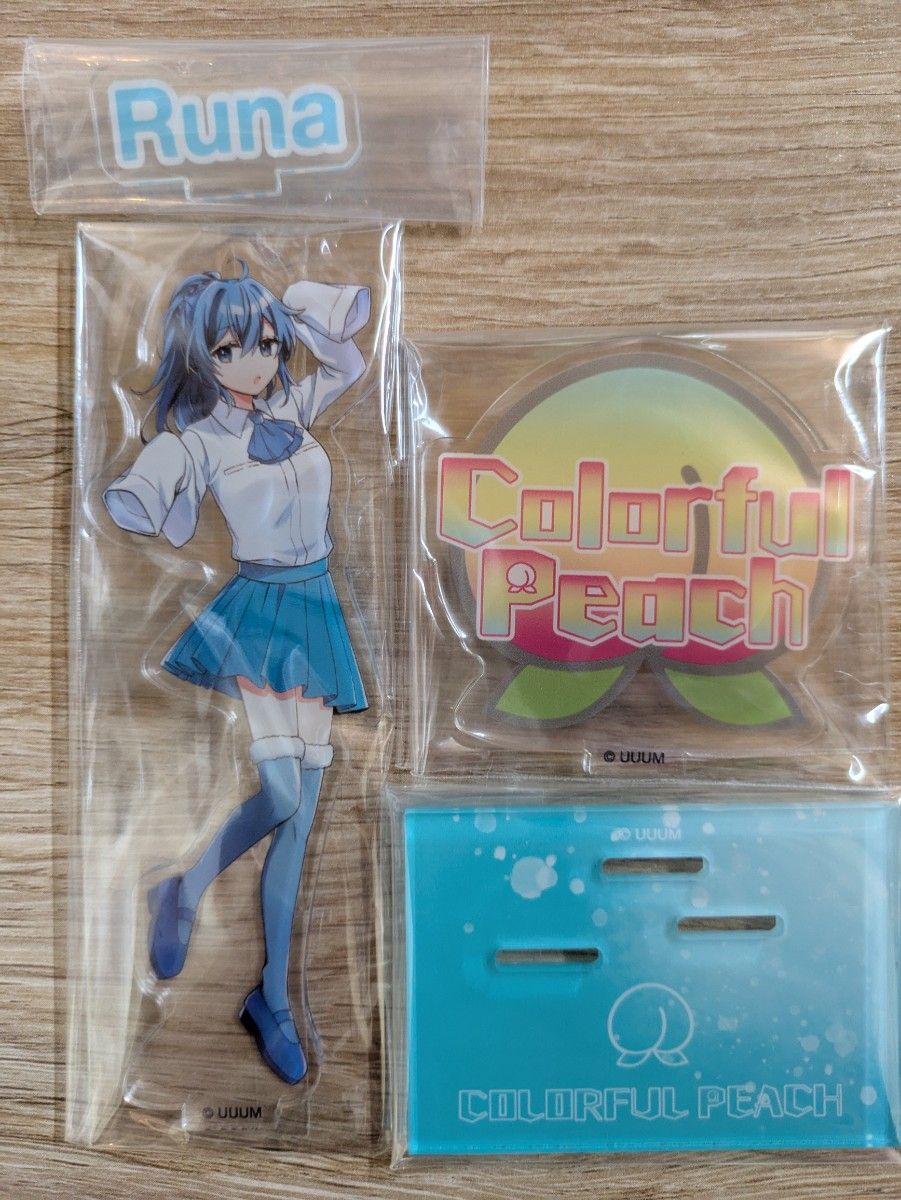 カラフルピーチ アクリルスタンド るな しまむら カラフルピーチ からぴち るな しまむら アクリルスタンド