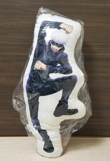 【新品、本物、当店在庫だから安心】 呪術廻戦 AnimeJapan2021限定/ダイカットクッション 五条悟 クッション・抱きまくら・ブランケット