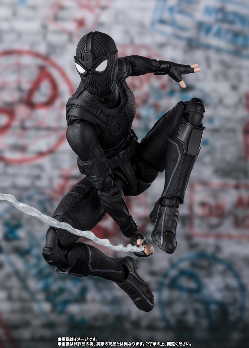 輸送箱未開封 S.H.Figuarts スパイダーマン ステルス・スーツ スパイダーマン：ファー・フロム・ホーム プレバン 魂ウェブ商店 バンダイ_メーカー見本