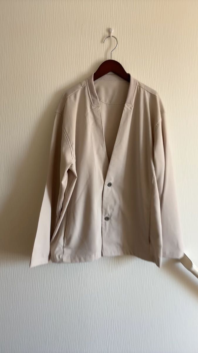 (美品)メンズジャケット*アイボリー XL