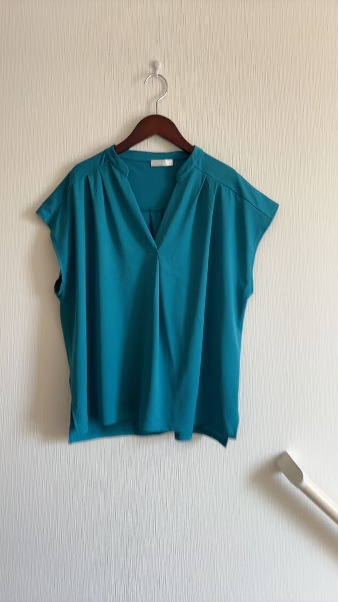 SALE(美品)DRESKIPカットソー*スキッパー Lサイズワールド