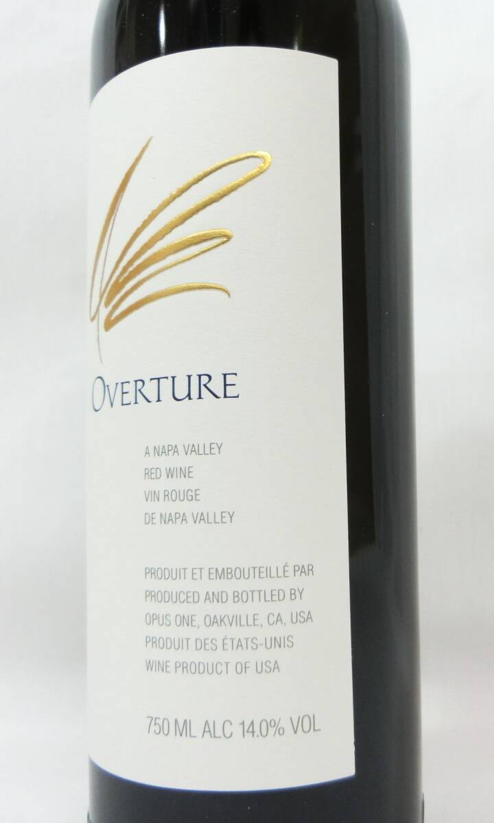 1000円スタート 酒 OVERTURE A NAPA VALLEY 750ml 14％ オーバーチュア
