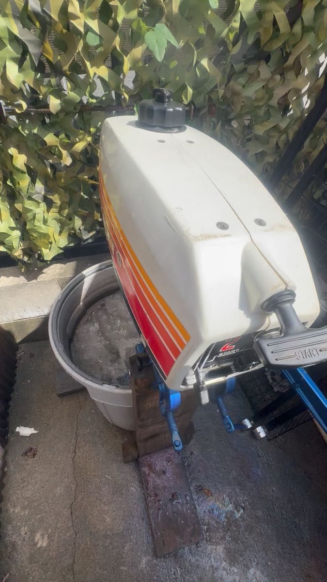 スズキ2馬力船外機2サイクル S足