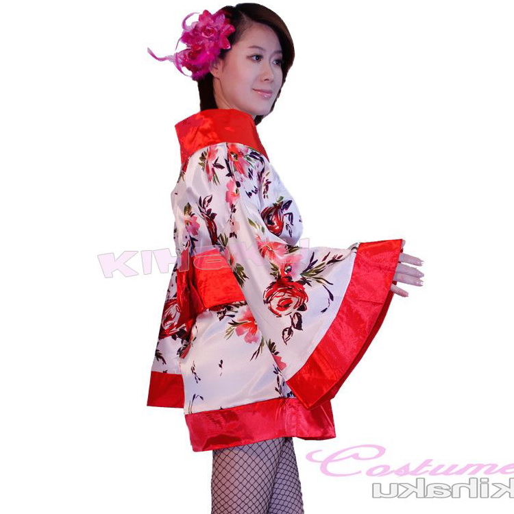  новый товар не использовался бесплатная доставка bc4052 Nankoku гибискус. . костюмированная игра юката красный * цветочный принт отделка страстность . кимоно платье цветочный принт особенность Event . вечеринка . магазин. форма 
