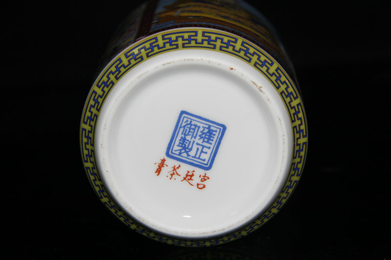  China porcelain .. old person . can . tea. inserting Pu'ercha old ... goods ..2. same .