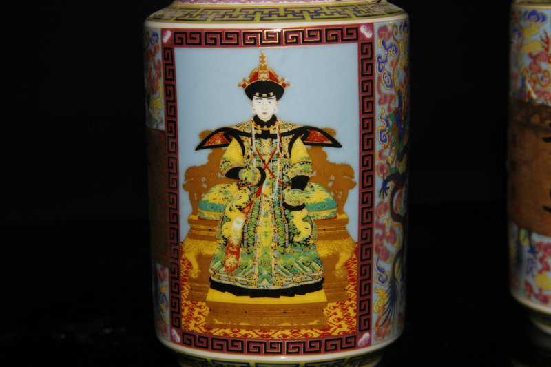  China porcelain .. old person . can . tea. inserting Pu'ercha old ... goods ..2. same .