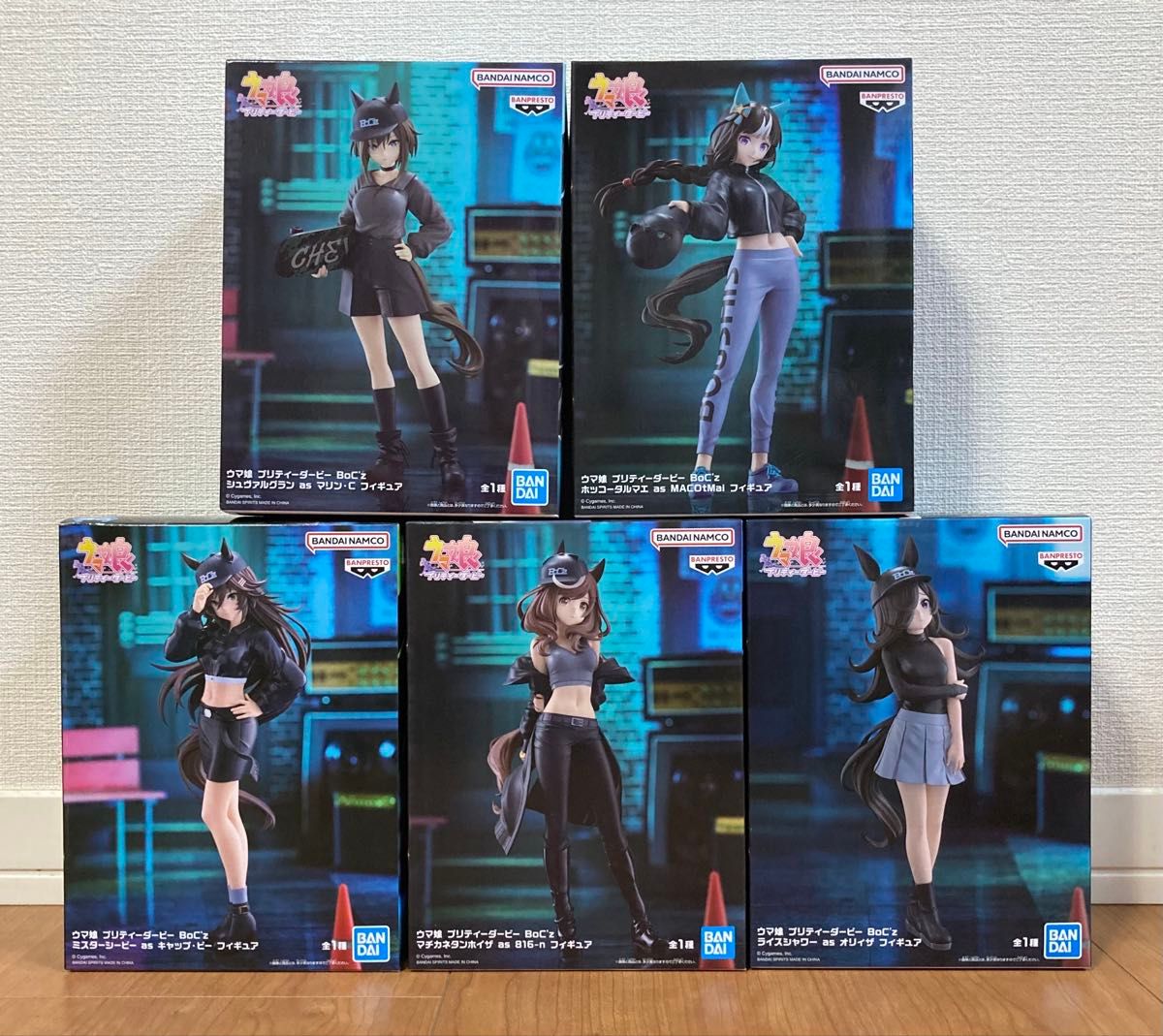 新品未開封 5種セット】ウマ娘 プリティーダービー BoC'z