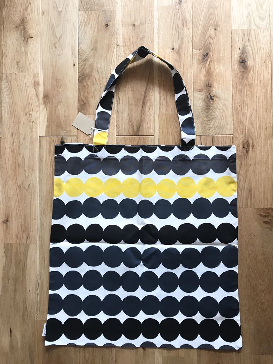 Paypayフリマ Marimekko マリメッコ 新品 ファブリックバッグ エコバッグ トートバッグ Rasymatto ラシィマット