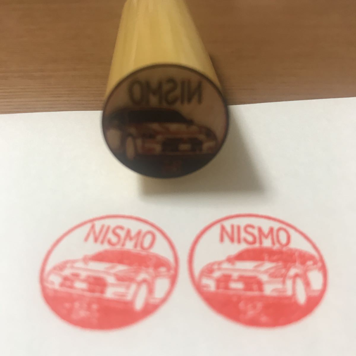 NISSAN GT-R R35 GTR NISMO 印鑑 Official Licensed Product