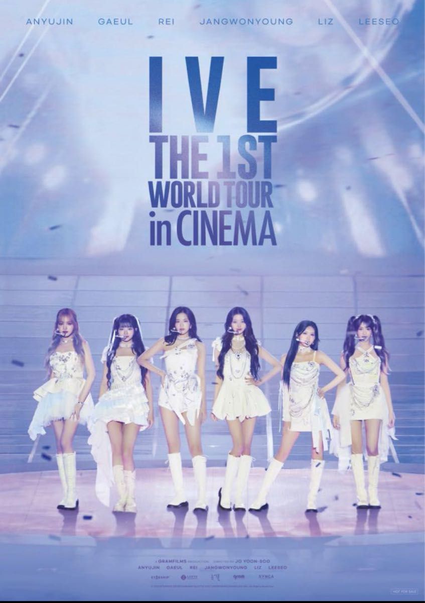 IVE the 1st world tour in Cinema映画特典ポスター Ive the 1st world tour in Cinema 特典 ポスター|Yahoo!フリマ