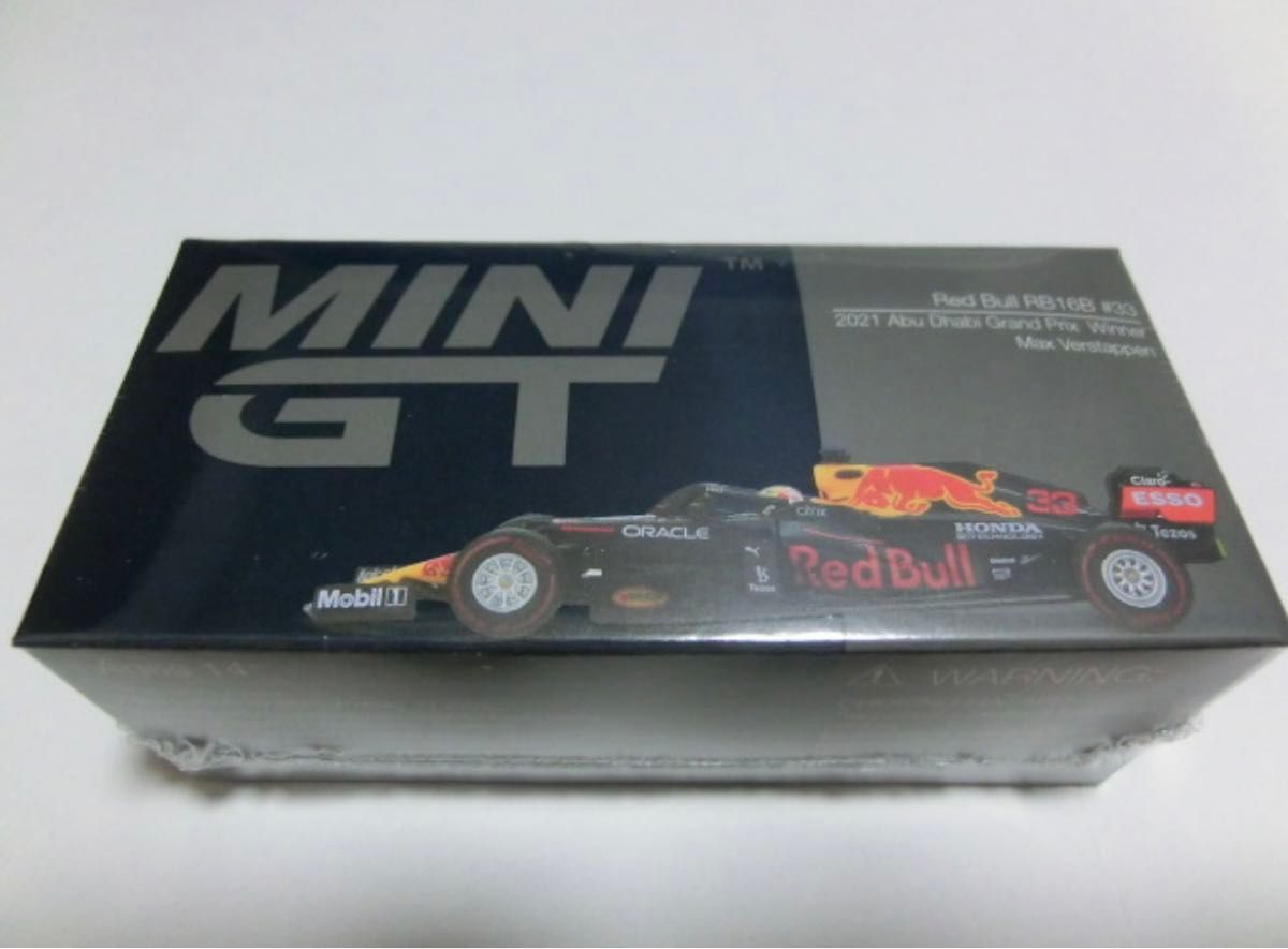 MINI GT 1/64 レッドブル RB16B 2021 優勝車 #33 アブダビグランプリ Max Verstappen 新品