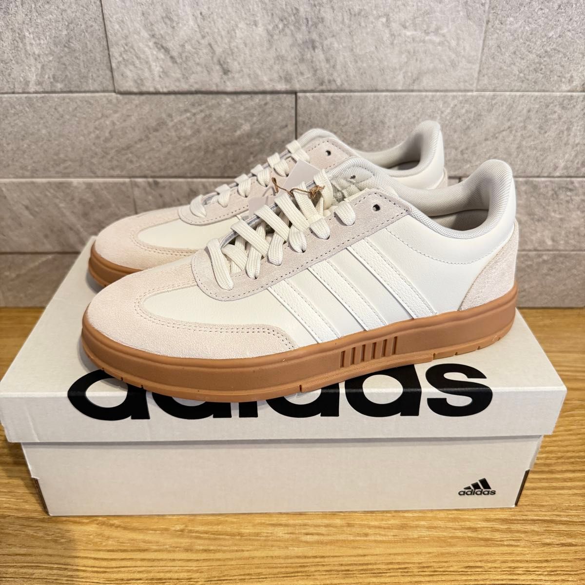ADIDAS】 アディダス GRADAS グラダス JI2442 OFFW/COLL/SILV