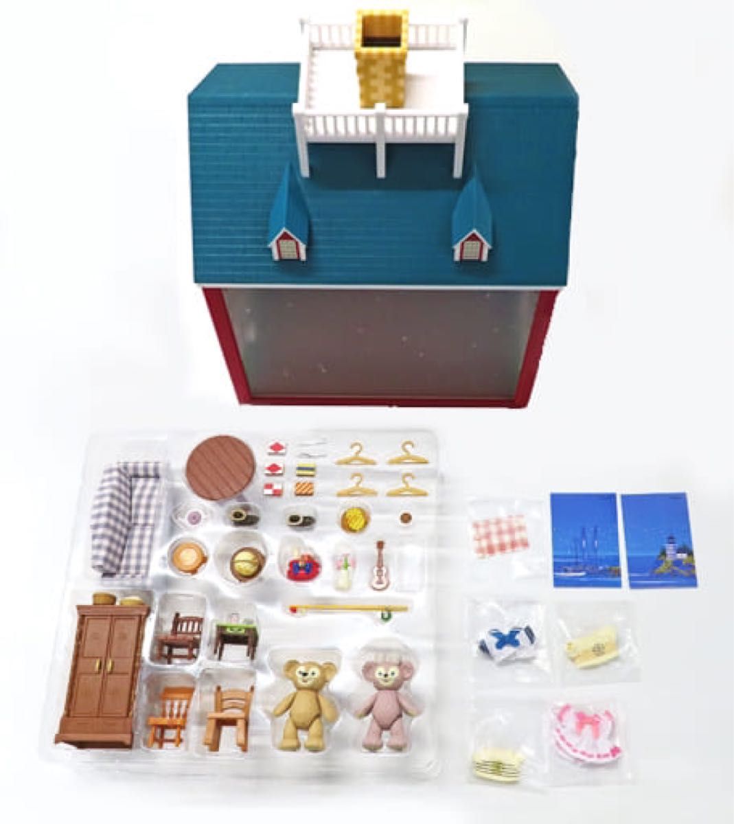 ダッフィー ドールハウス 東京ディズニーシー 20周年限定品 レア リーナベル ダッフィー ドールハウス 東京ディズニーシー 20周年限定品 レア