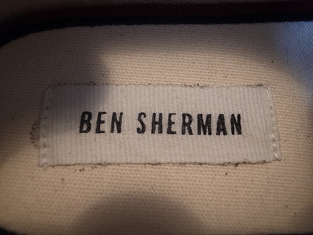 美品 ベトナム製 ベンシャーマン BEN SHERMAN スニーカー シューズ 靴 US10 UK9 約27.5～28㎝ _画像8