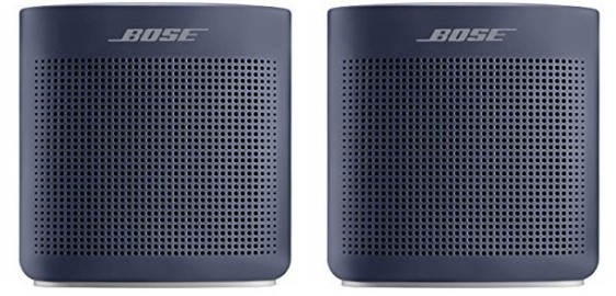 スピーカー本体 STEREO + PARTY MODE SET Bose SoundLink Color Bluetooth Speaker II PORTABLE WIRELESS SPEAKER BLUE X 2