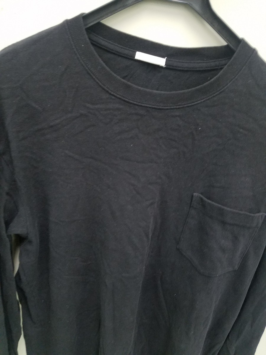 Paypayフリマ Gu 長袖tシャツ ロングtシャツ 黒 メンズ Lサイズ ヘビーウエイト Paypayフリマ Gu 長袖tシャツ ロングtシャツ 黒 メンズ Lサイズ ヘビーウエイト