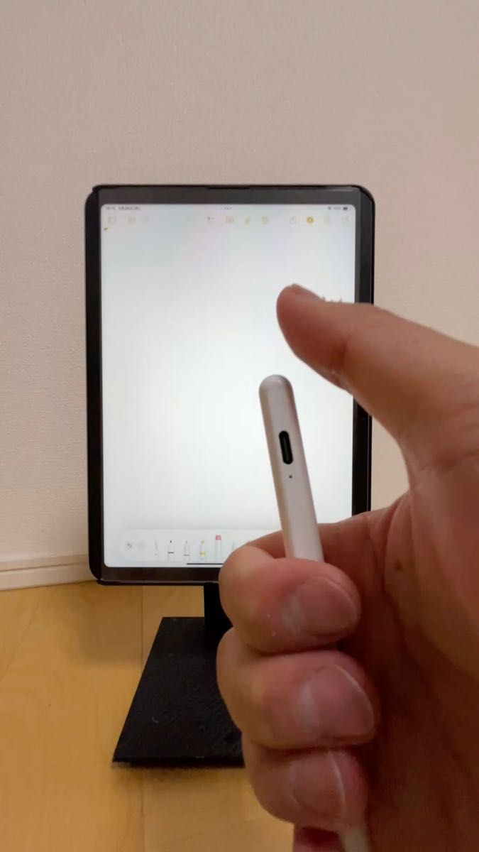 KINGONE スタイラスペンiPad専用ペン 超高感度 極細 タッチペンiPad専用