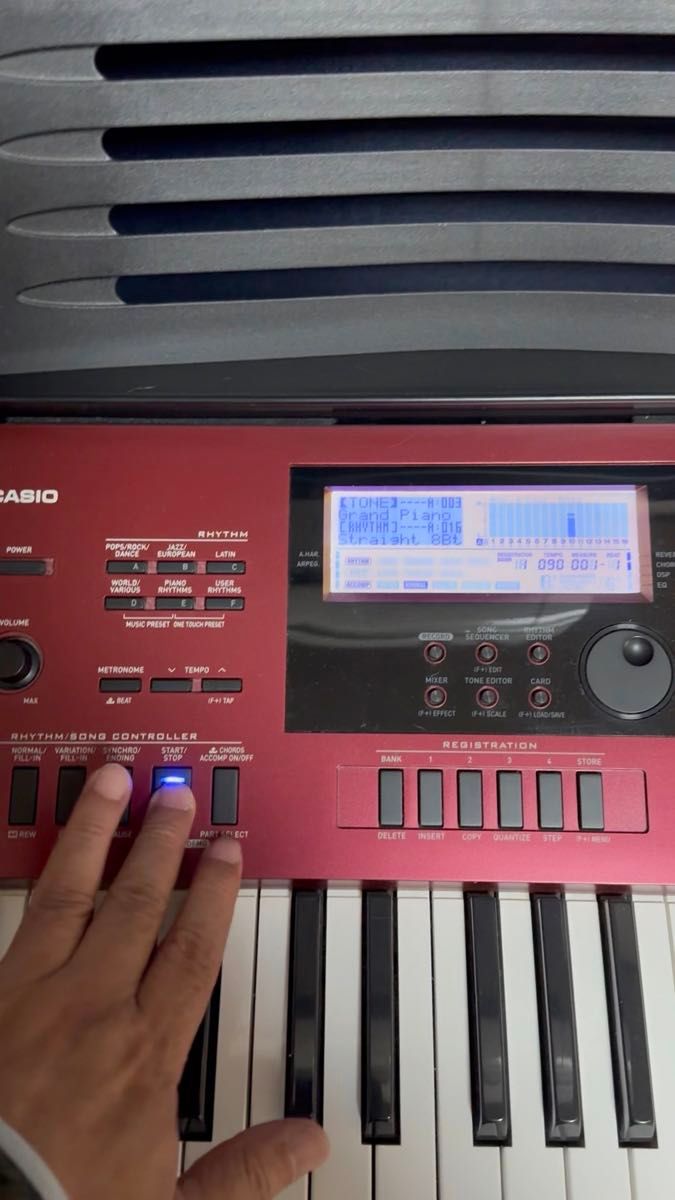 CASIO 電子キーボード CTK-6250 61鍵 カシオ スタンド付き