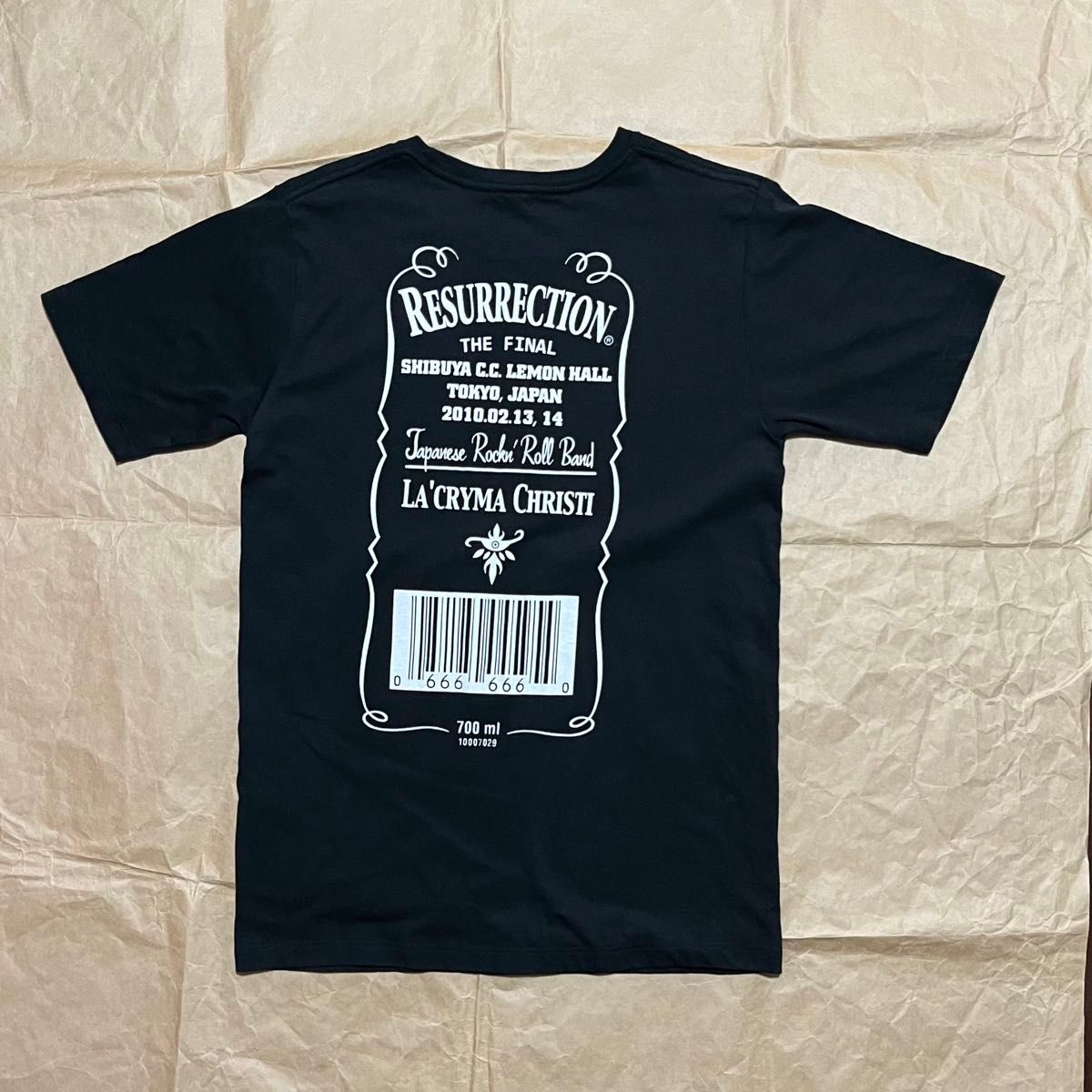 【未開封・未使用】La'cryma Christi ラクリマ ライヴTシャツXS 未開封・未使用】La'cryma Christi ラクリマ ライヴTシャツXS La