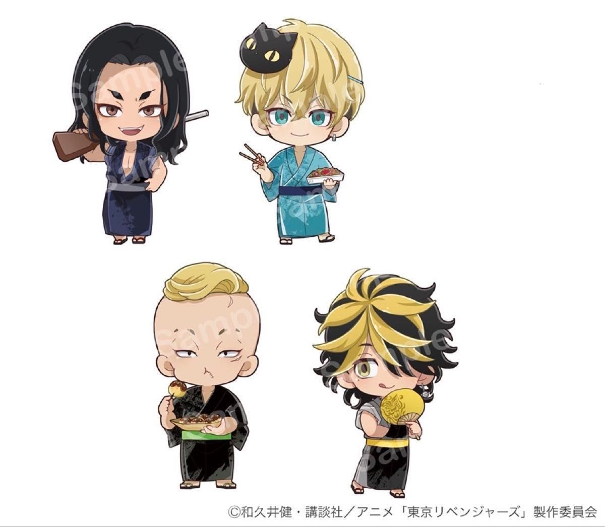【新品未開封】東京リベンジャーズ 夏祭りアクリルスタンドB 4種セット 新品未開封】東京リベンジャーズ 夏祭りアクリルスタンドB 4種