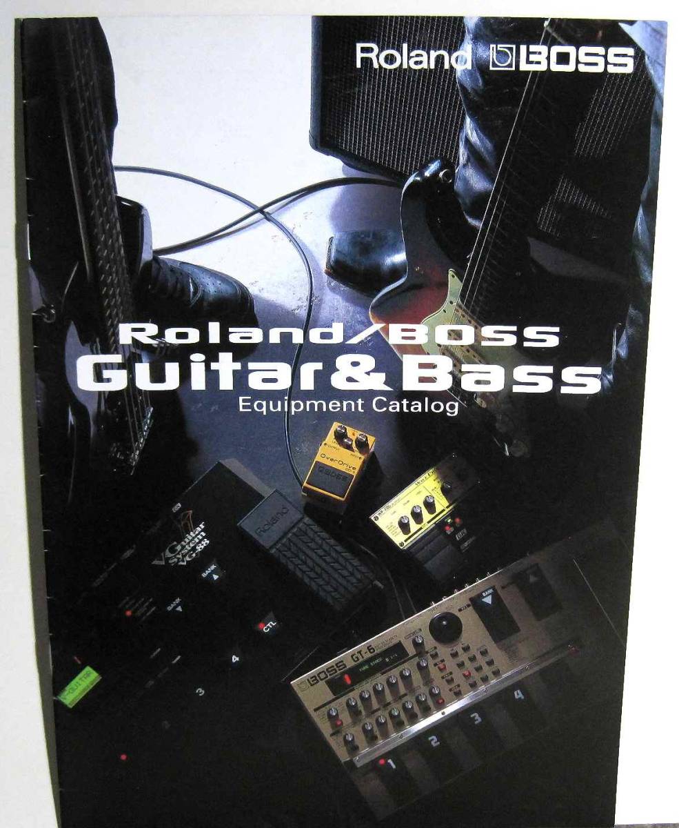 ★★★ BOSS / Roland エフェクター＆アンプ＜総合カタログ＞　2001年版_画像1