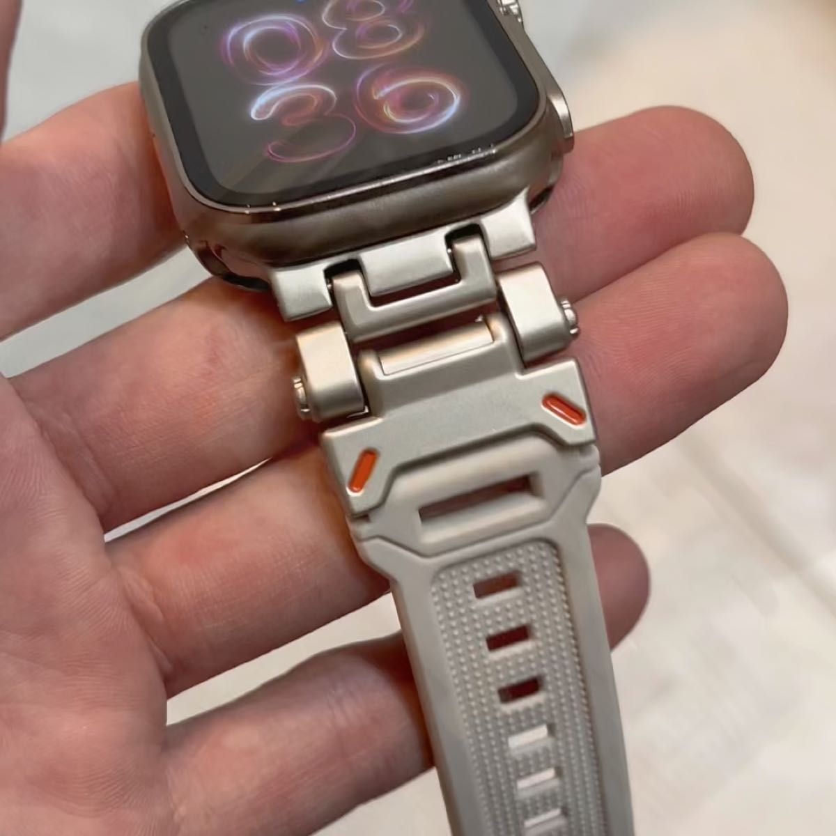 【絶対最安】メカ銀星 Apple Watch AppleWatch アップルウォッチ ベルト バンド カバー ケース