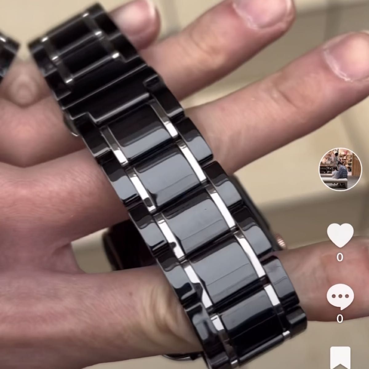 全サイズ対応【絶対最安】黒銀セラミック Apple Watch アップルウォッチ ベルト バンド カバー ケース