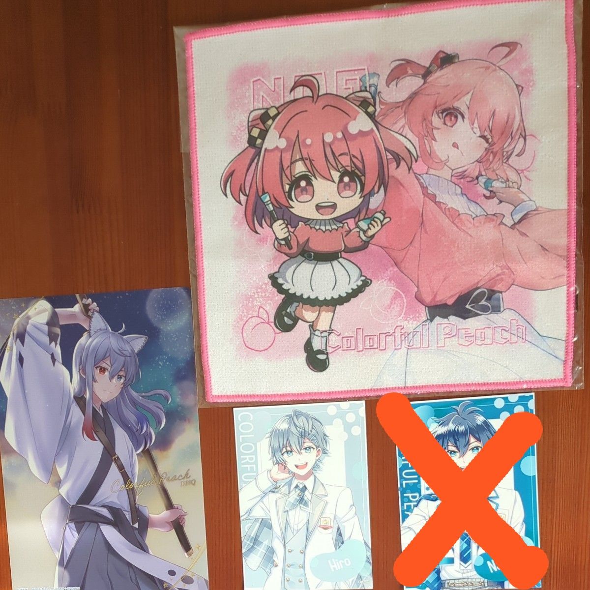 カラフルピーチグッズ