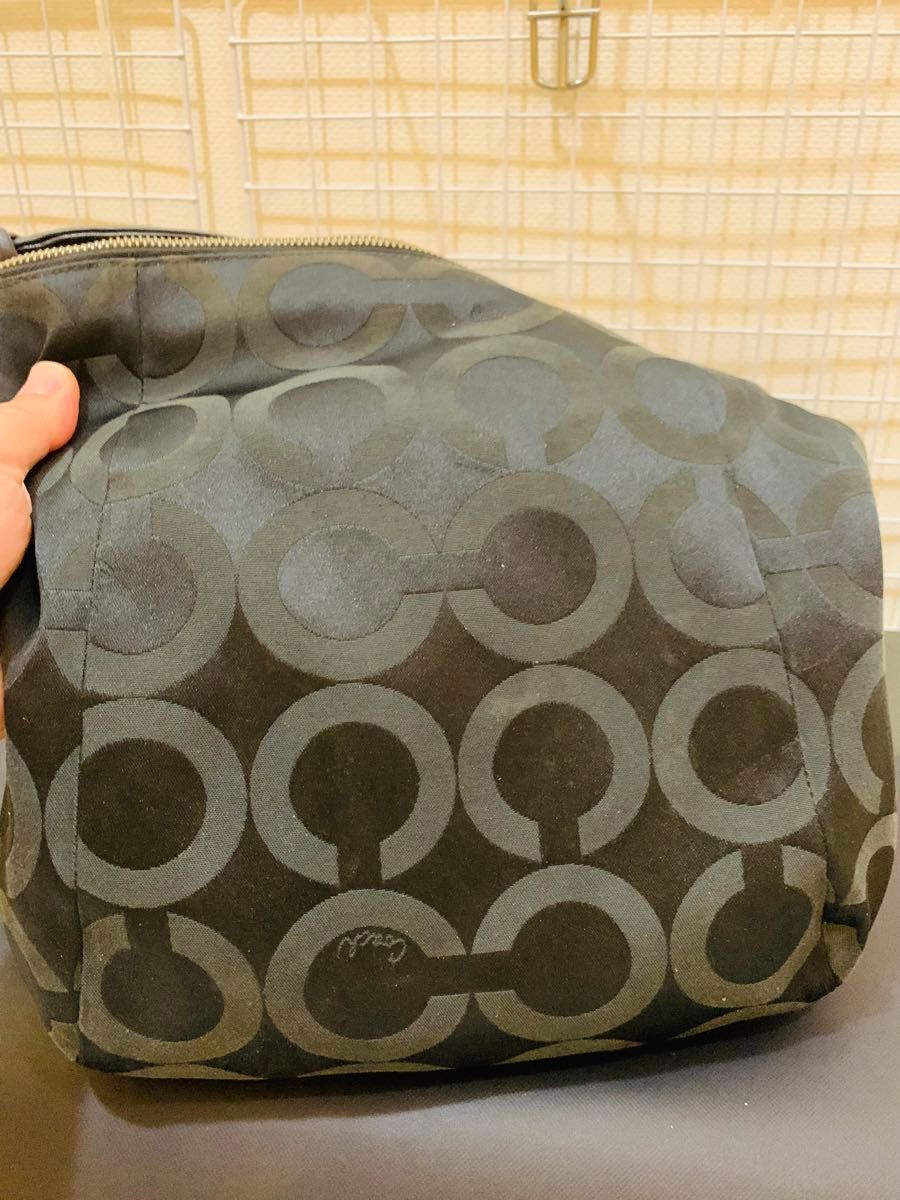 COACH コーチ シグネチャー 2way ショルダーバッグ トートバッグ